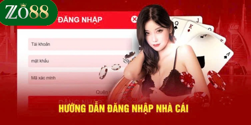 đăng nhập ZO88 2 Các cách thức đăng nhập ZO88