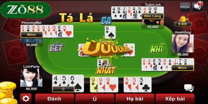 Hướng dẫn cách tham gia chơi game Phỏm